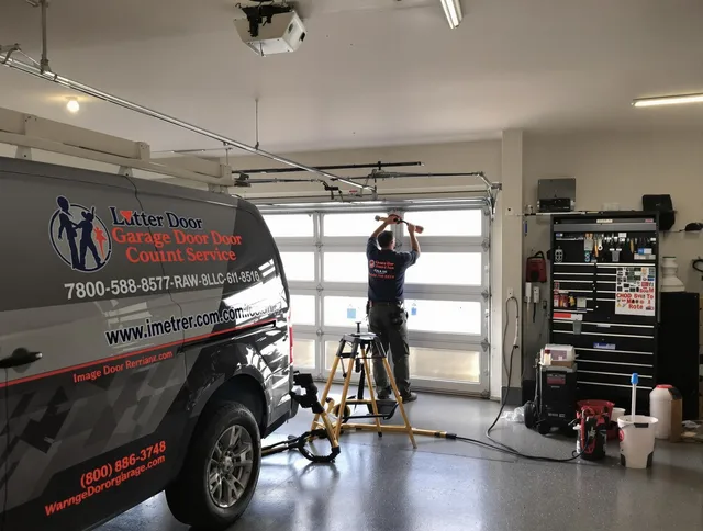 Rowland Heights Garage Door Repair team performing same-day garage door repair in Rowland Heights